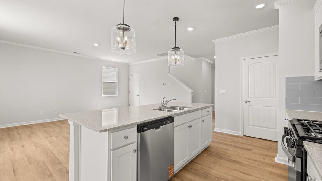 Representative furnished interior of a home built from the Salem by D.R. Horton in Fairway 17 at Mirror Lake, Villa Rica (Image 9).