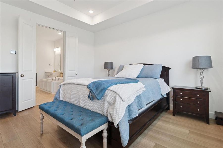 Furnished interior view inside a new home in Painted Tree - South, McKinney (Image 13). Furnished interior view inside a new home in Painted Tree - South, McKinney (Image 13).