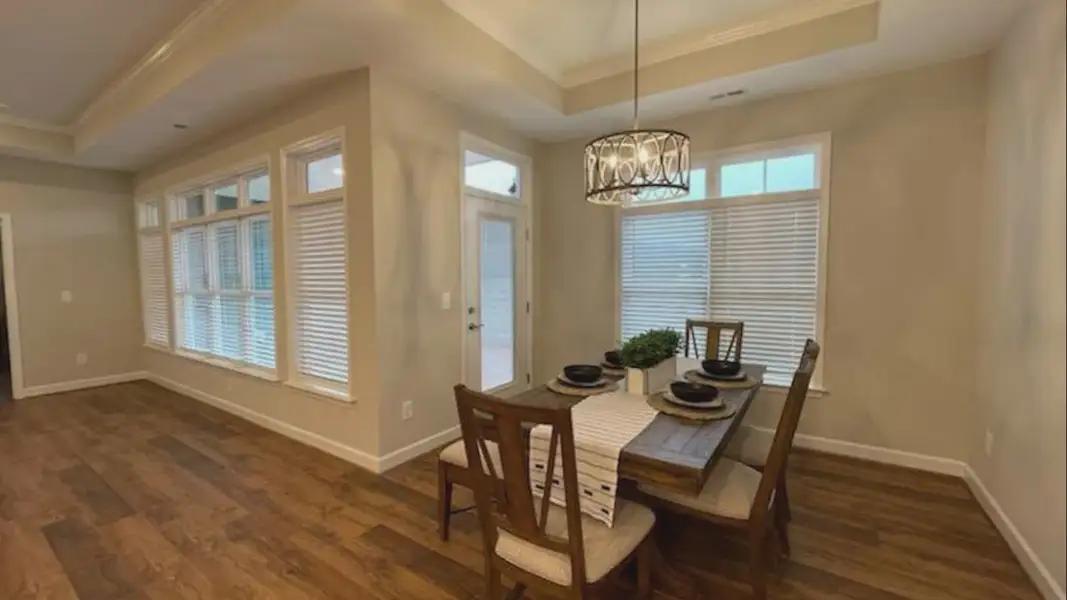 Representative furnished interior of a home built from the Wellington by Epcon Communities in The Villas at Pinewood, Asheboro (Image 7). Representative furnished interior of a home built from the Wellington by Epcon Communities in The Villas at Pinewood, Asheboro (Image 7).