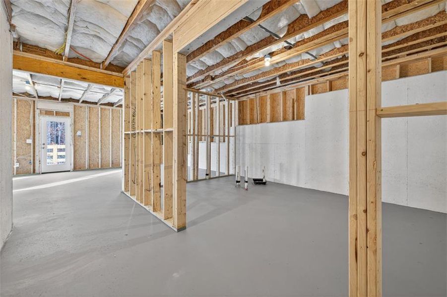 In-progress construction of a new home in Roxeywood Park, Winder, GA (Image 48). In-progress construction of a new home in Roxeywood Park, Winder, GA (Image 48).