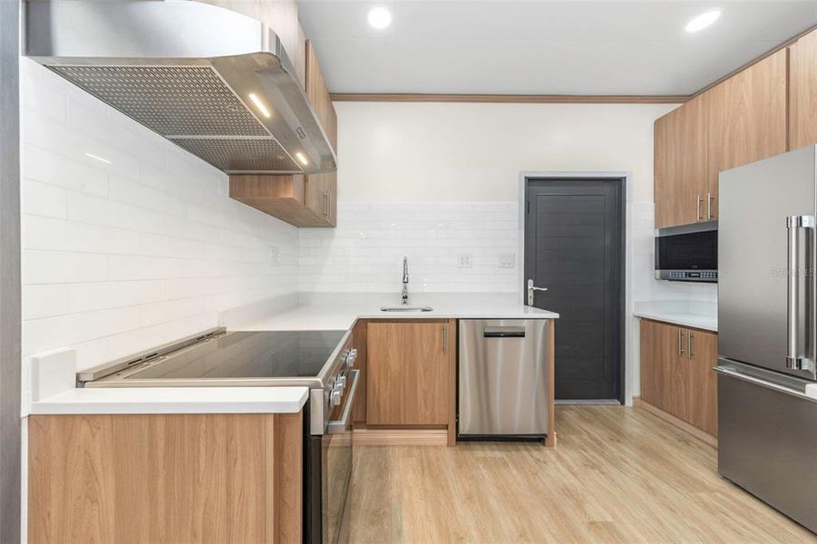 Furnished interior view inside a new home in , St. Petersburg (Image 15).