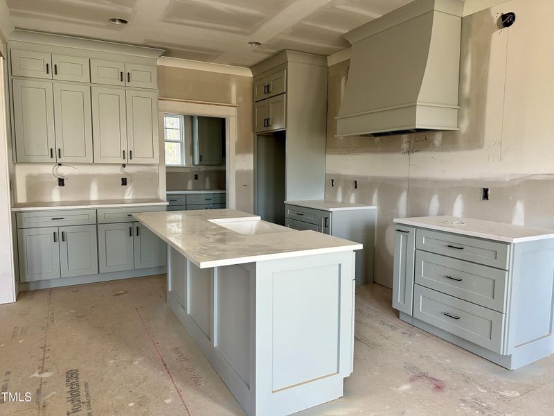 Kitchen with Quartz