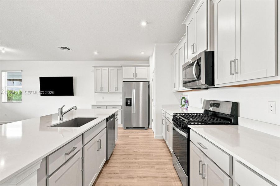 Furnished interior view inside a new home in Tradition, Port St. Lucie (Image 14).