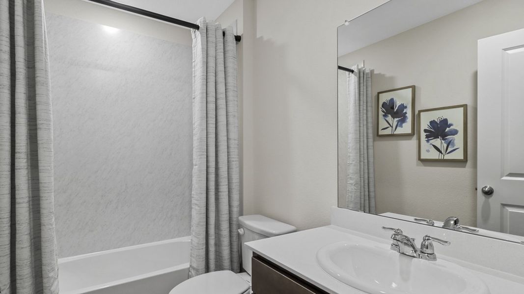 Furnished interior view inside a new home in Waverly Estates, Josephine (Image 10). Furnished interior view inside a new home in Waverly Estates, Josephine (Image 10).