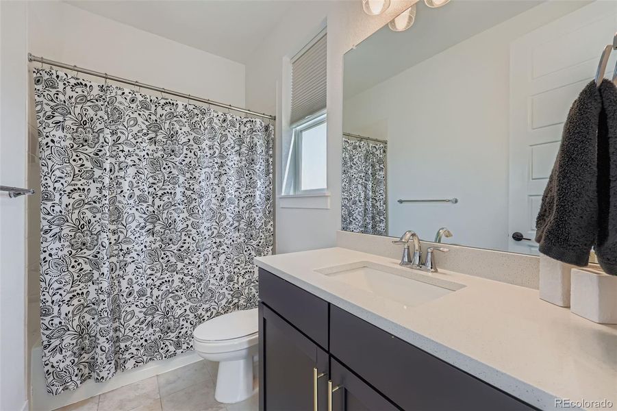 Furnished interior view inside a new home in , Castle Pines (Image 24).