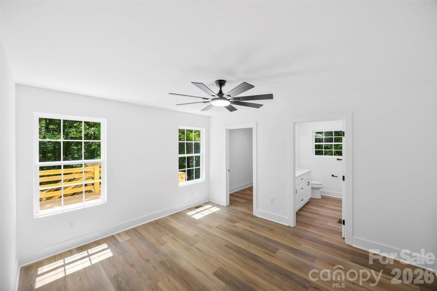 Spacious, unfurnished interior of a new home in , Salisbury (Image 16).