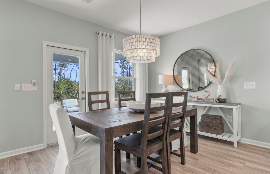 Furnished interior view inside a new home in Waterways, Richmond Hill (Image 3).