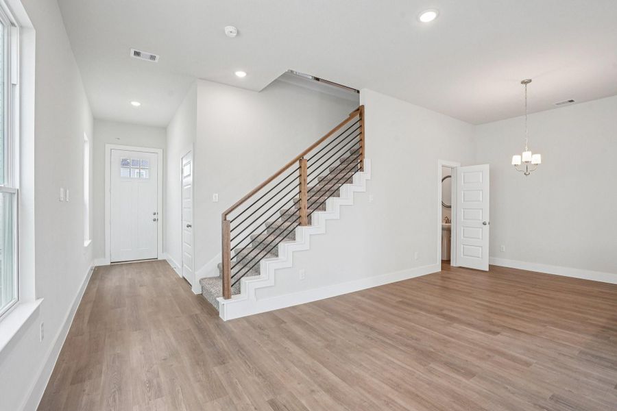 This three-bedroom, two-bathroom floorplan seamlessly combines beauty and functionality.