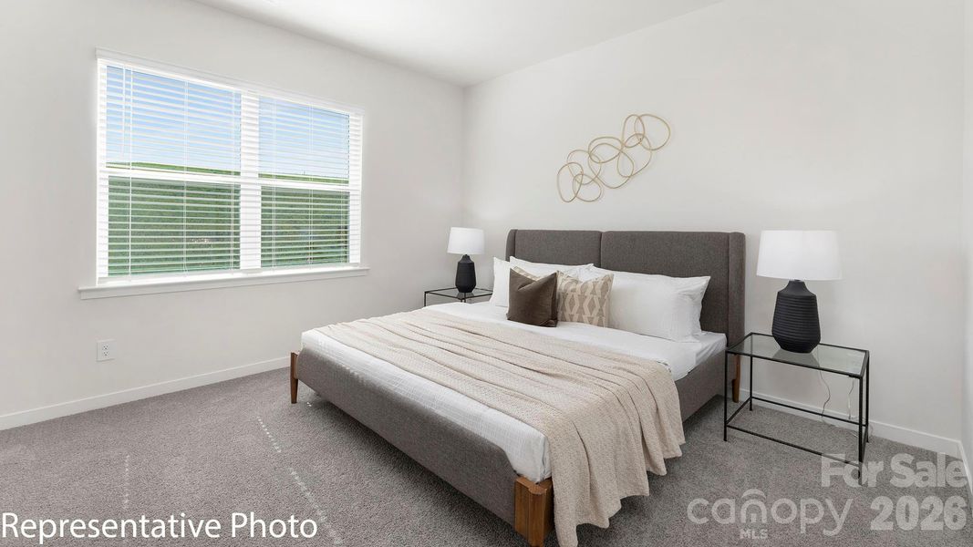 Furnished interior view inside a new home in Stanton, Richburg (Image 8).