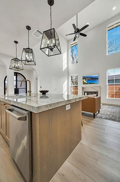 Furnished interior view inside a new home in , Waco (Image 66).