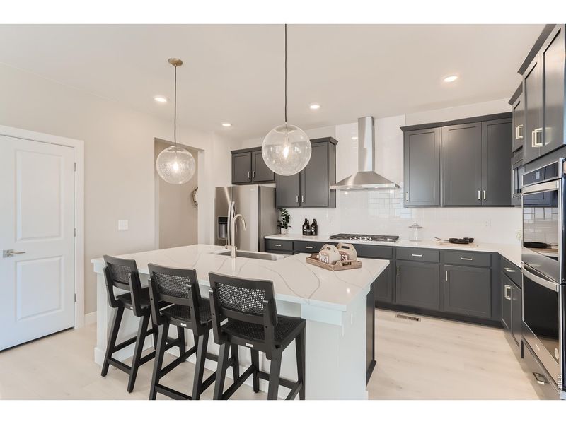 Furnished interior view inside a new home in Country Club Reserve, Fort Collins (Image 17).