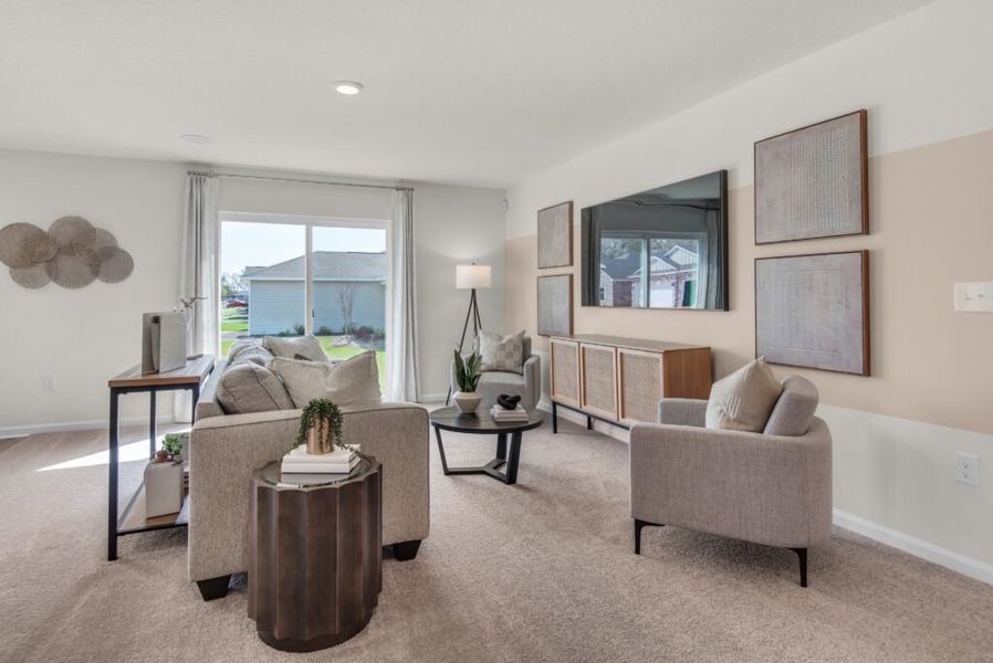 Furnished interior view inside a new home in Salt Creek At Mexico Beach, Mexico Beach (Image 6).