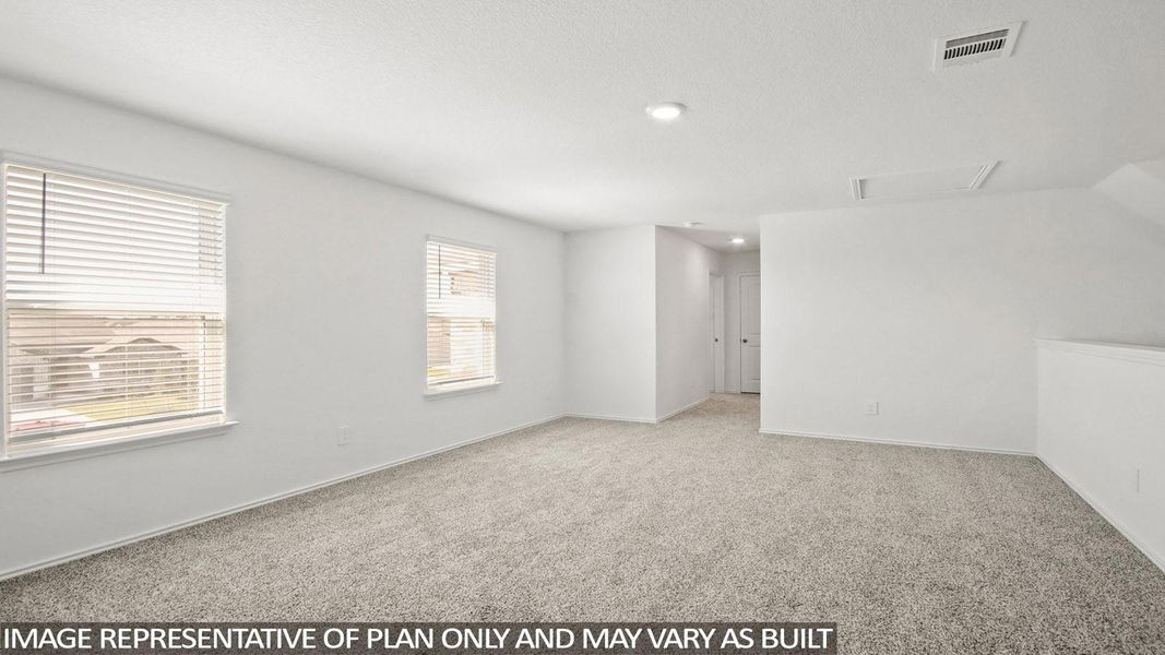 Spacious, unfurnished interior of a new home in Grand Pines, Magnolia (Image 7). Spacious, unfurnished interior of a new home in Grand Pines, Magnolia (Image 7).