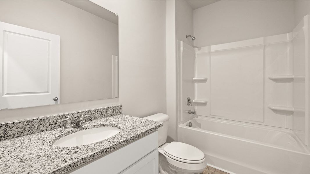 Furnished interior view inside a new home in Highland Hills, Graniteville (Image 9). Furnished interior view inside a new home in Highland Hills, Graniteville (Image 9).