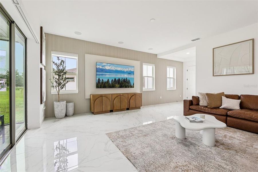 Furnished interior view inside a new home in , St. Cloud (Image 10).