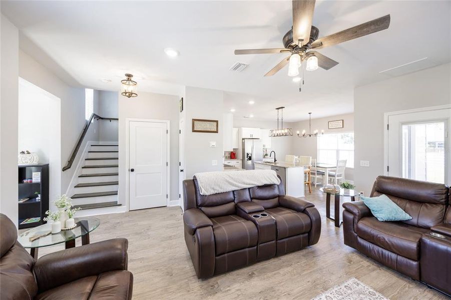 Furnished interior view inside a new home in , Brooker (Image 35). Furnished interior view inside a new home in , Brooker (Image 35).