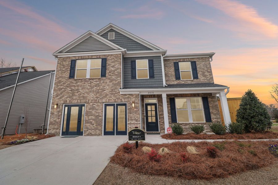 Representative exterior photo of a completed home built from the Bradley II by Great Southern Homes in Sedona, Greenville, SC (Image 51).