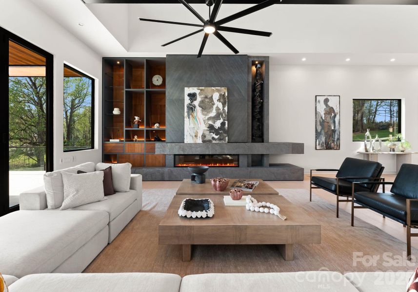 Furnished interior view inside a new home in , Charlotte (Image 9).