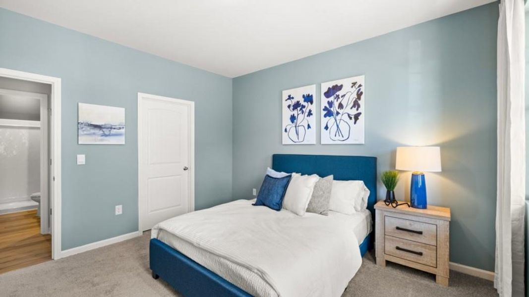 Furnished interior view inside a new home in Liberty Crossing, Braselton (Image 8).
