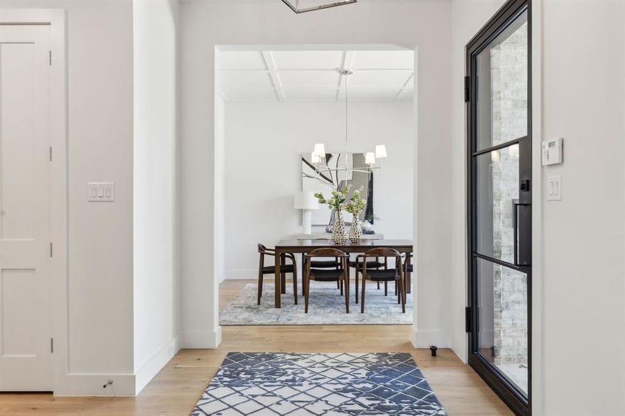 Furnished interior view inside a new home in , Dallas (Image 8). Furnished interior view inside a new home in , Dallas (Image 8).