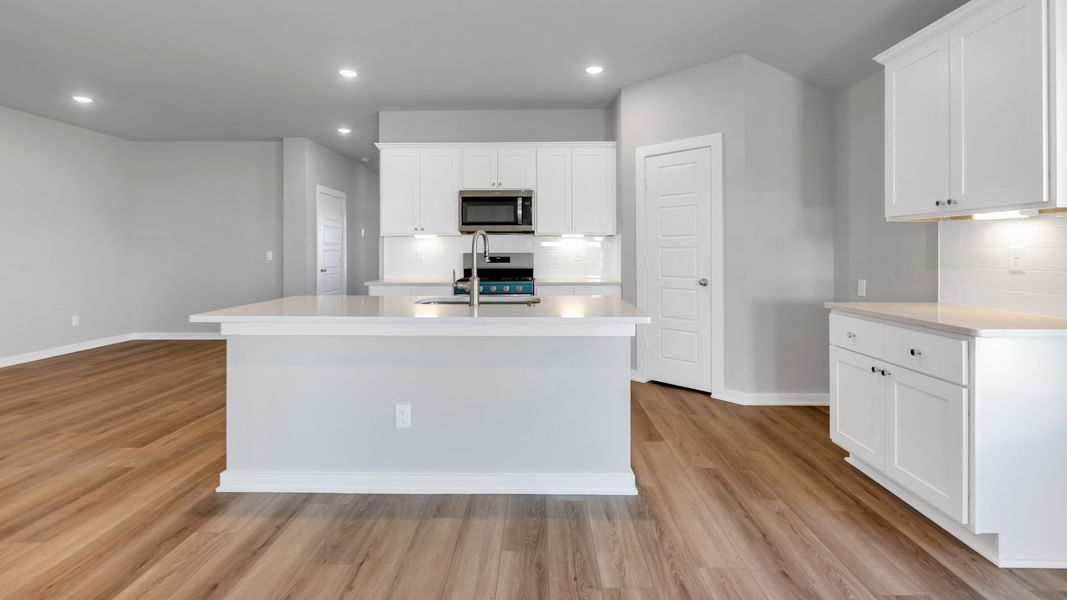 Furnished interior view inside a new home in Overlook West, Wolfforth (Image 6). Furnished interior view inside a new home in Overlook West, Wolfforth (Image 6).