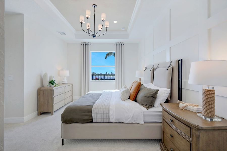 Furnished interior view inside a new home in The Sanctuary – Resort Collection, Punta Gorda (Image 7). Furnished interior view inside a new home in The Sanctuary – Resort Collection, Punta Gorda (Image 7).