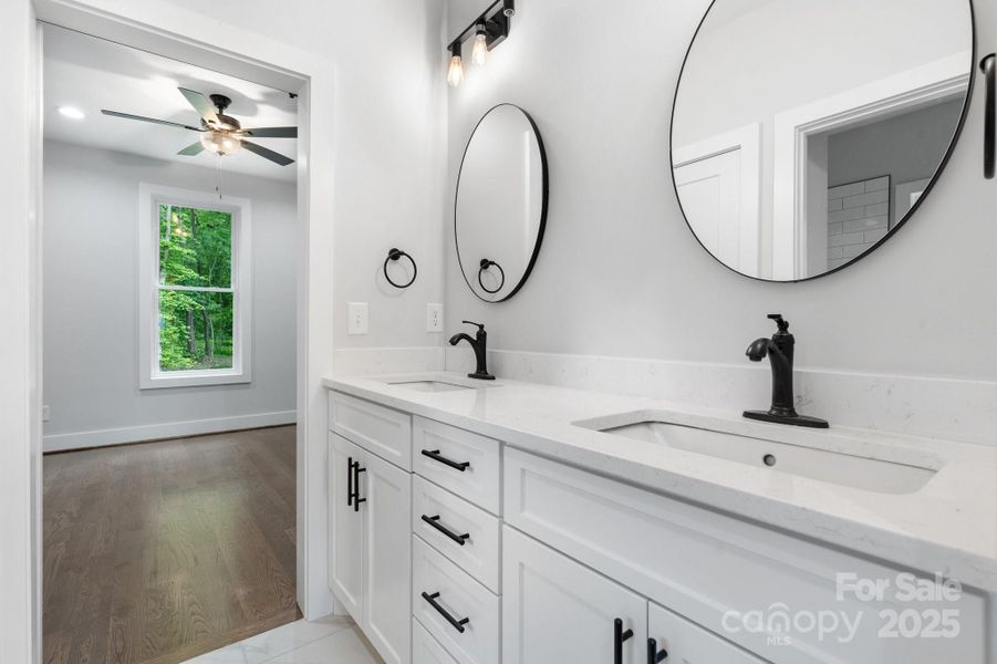 Furnished interior view inside a new home in , Hickory (Image 16).