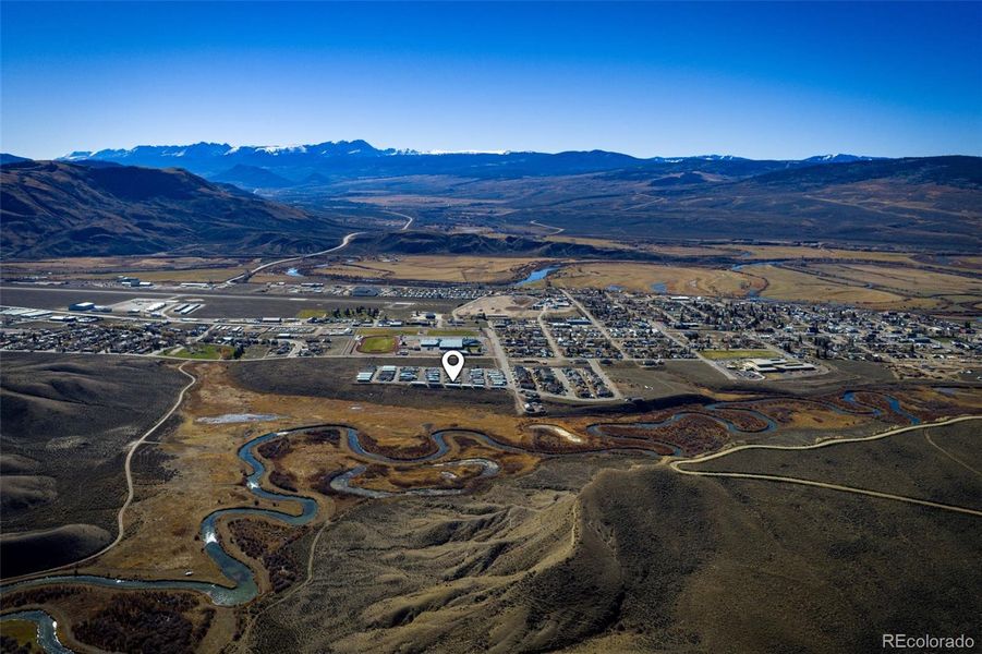 Aerial - Markers and outlines are to give a general idea of the property location and are not to be relied upon.