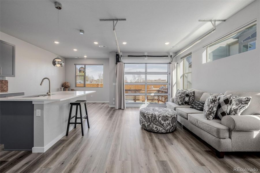 Furnished interior view inside a new home in , Lakewood (Image 6). Furnished interior view inside a new home in , Lakewood (Image 6).