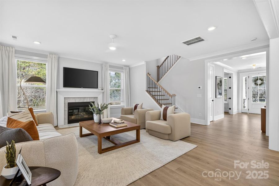 Furnished interior view inside a new home in , Rock Hill (Image 5).