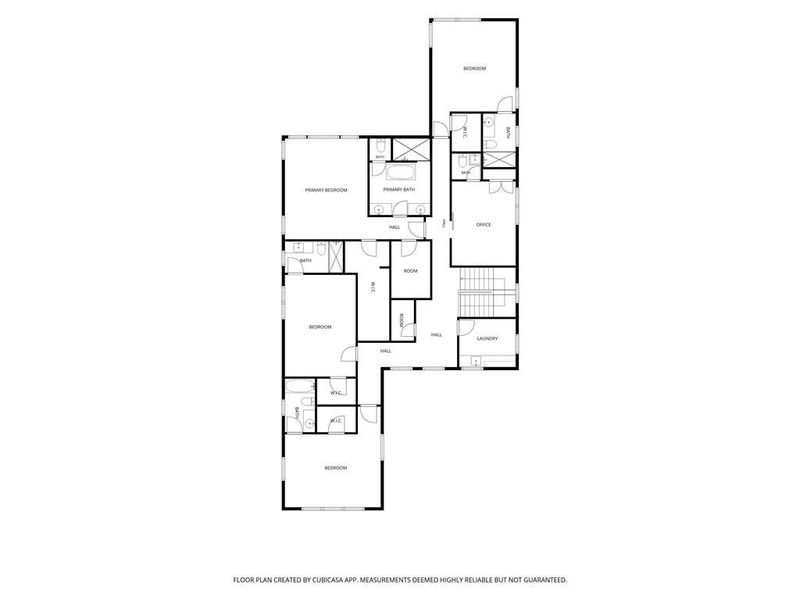 2D floor plan layout of this home in , Atlanta, GA (Image 4).