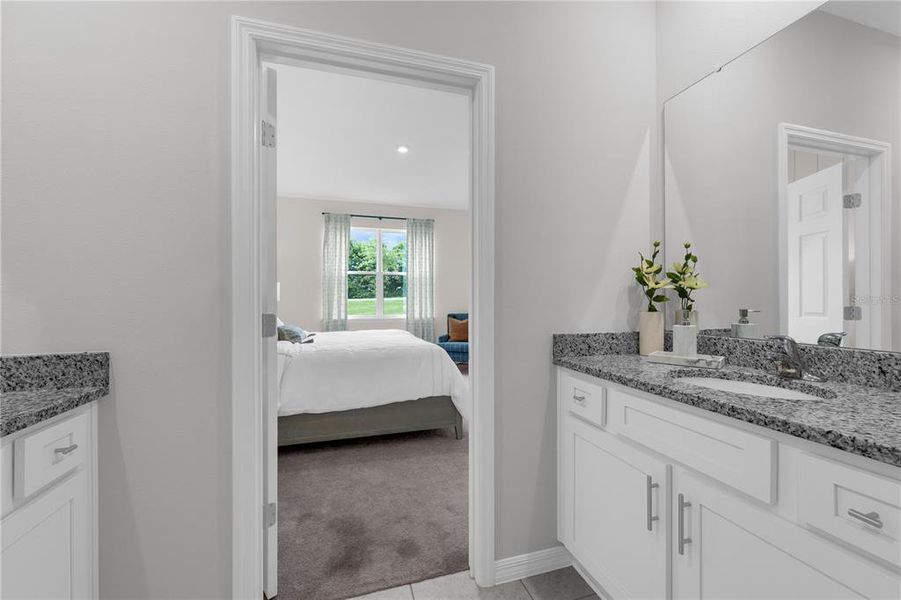 Furnished interior view inside a new home in Scenic Terrace, Lake Hamilton (Image 32).