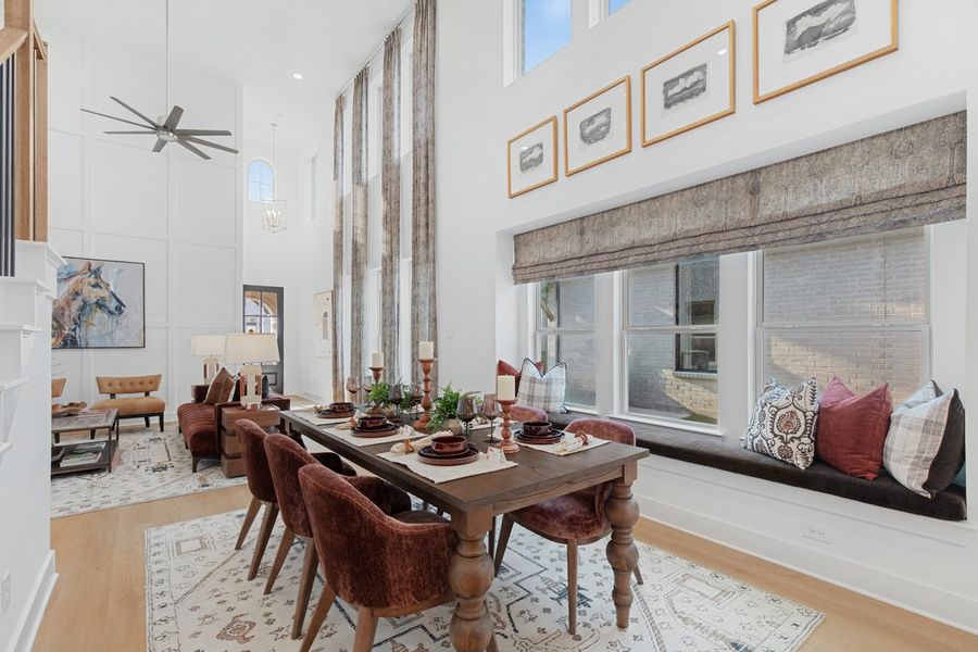 Representative Dining Room - some options shown