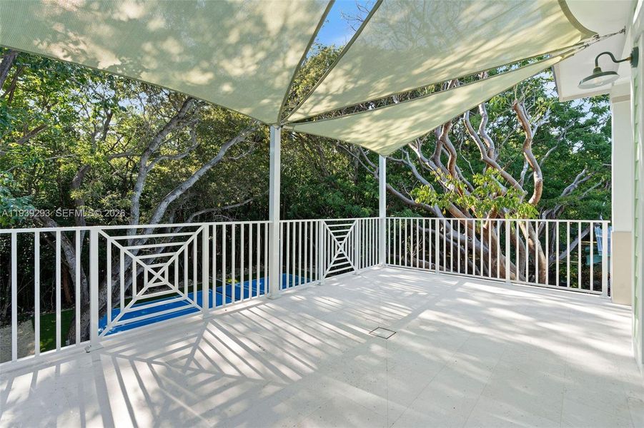 Exterior details and patio area of a home in , Islamorada, Village of Islands (Image 42). Exterior details and patio area of a home in , Islamorada, Village of Islands (Image 42).