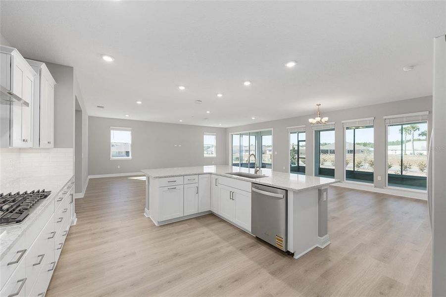 Furnished interior view inside a new home in , Ocala (Image 8).
