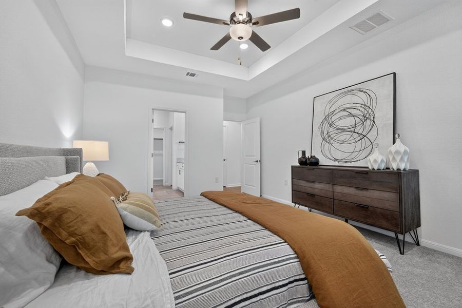 Furnished interior view inside a new home in Lisso, Pflugerville (Image 17).