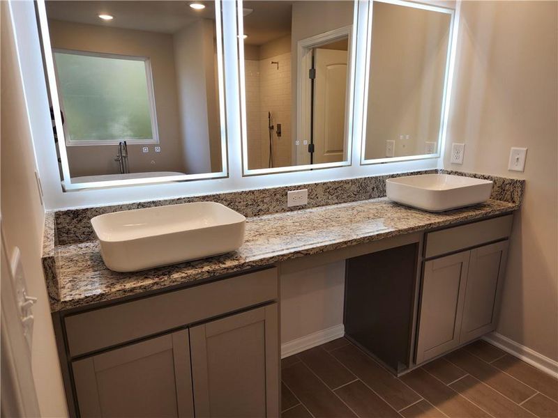 Furnished interior view inside a new home in The Woodlands Preserve, Jackson (Image 10).