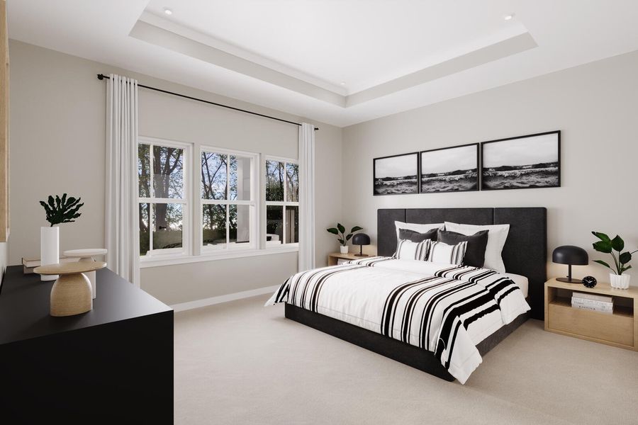 Furnished interior view inside a new home in Cainhoy Preserve, Huger (Image 6).