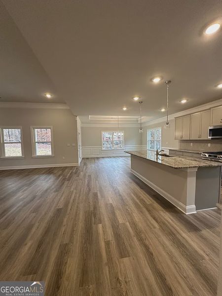 Spacious, unfurnished interior of a new home in Mirror Lake at South Harbour, Villa Rica (Image 9).
