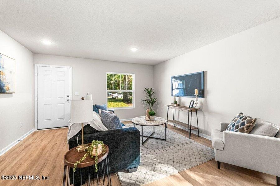 Furnished interior view inside a new home in , Jacksonville (Image 6).