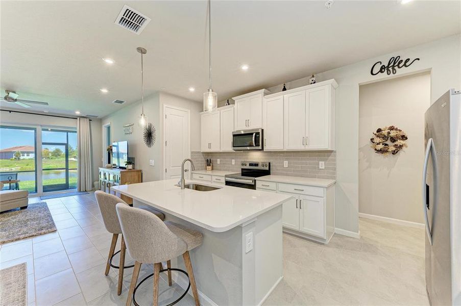 Furnished interior view inside a new home in , Venice (Image 14). Furnished interior view inside a new home in , Venice (Image 14).