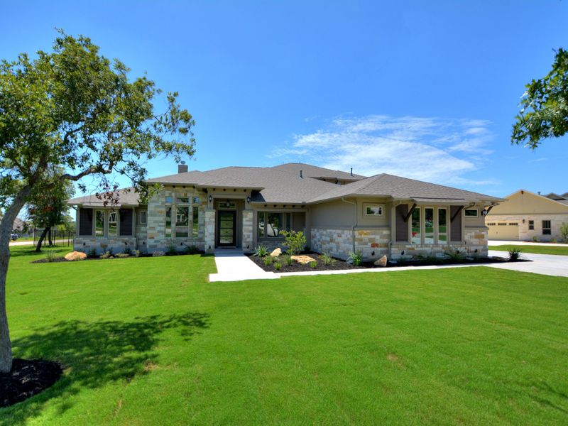 Community amenities associated with the Santa Barbara II by Giddens Homes in Scofield Farms Estates, Georgetown (Image 174).