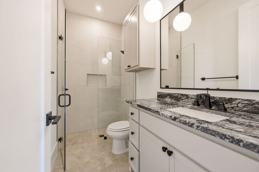 Furnished interior view inside a new home in Fleming Pointe, Fort Worth (Image 19).