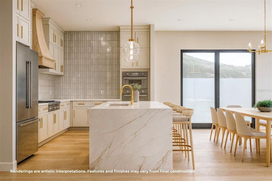 Furnished interior view inside a new home in , Orlando (Image 7). Furnished interior view inside a new home in , Orlando (Image 7).