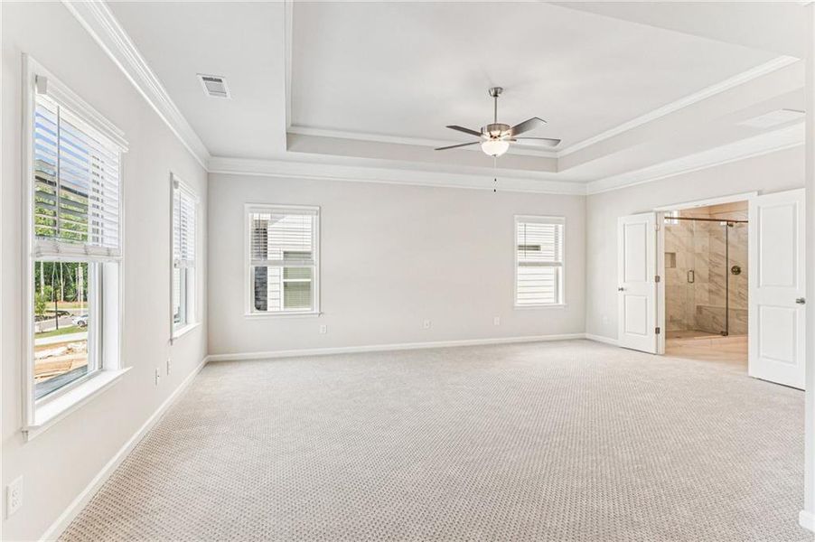 Spacious, unfurnished interior of a new home in , Flowery Branch (Image 40).