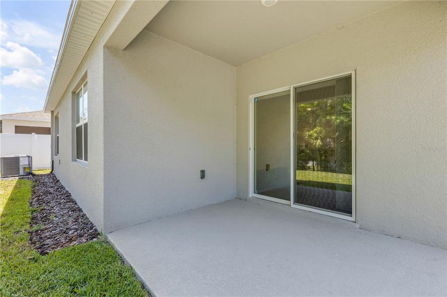 Exterior details and patio area of a home in , New Smyrna Beach (Image 33).