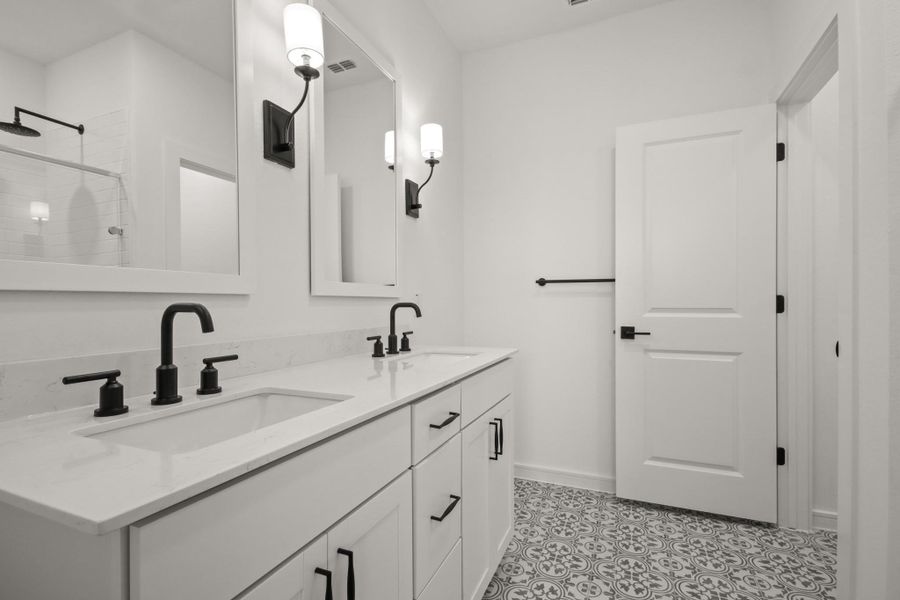 Serene primary bath (*Photo not of actual home and used for illustration purposes only.) Serene primary bath (*Photo not of actual home and used for illustration purposes only.)