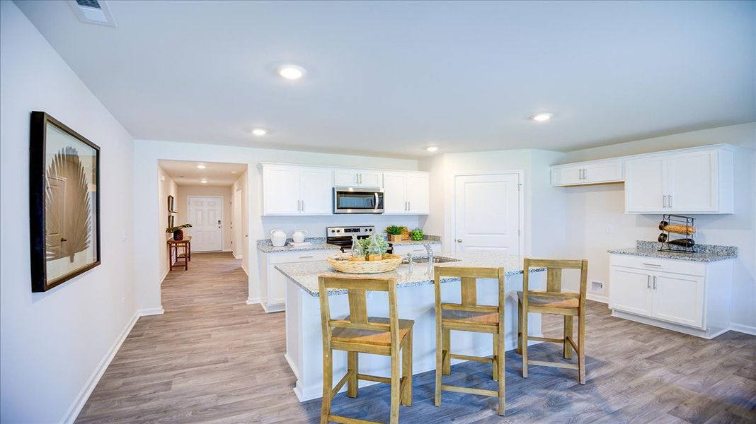 Furnished interior view inside a new home in Bynum Farms, Farmville (Image 16).