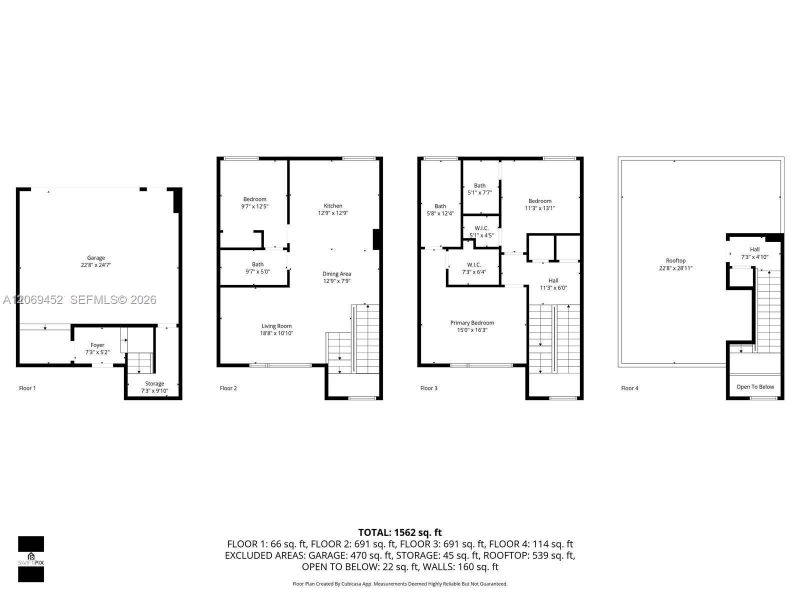 2D floor plan layout of this home in , Miami, FL (Image 21). 2D floor plan layout of this home in , Miami, FL (Image 21).