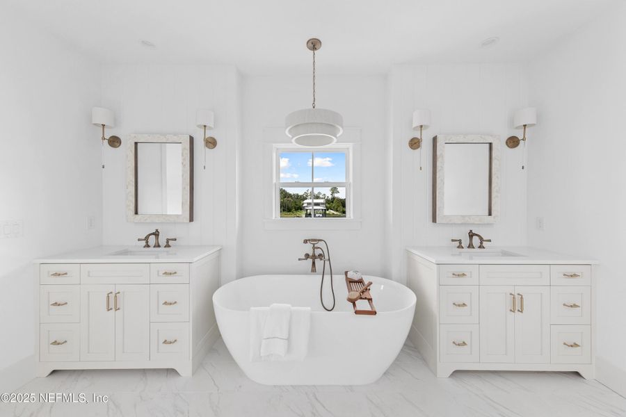 Furnished interior view inside a new home in , Ponte Vedra Beach (Image 42). Furnished interior view inside a new home in , Ponte Vedra Beach (Image 42).